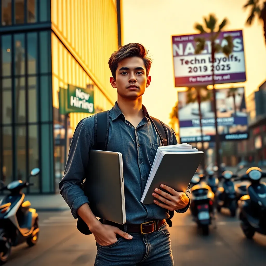 tech layoffs in California 2025 impact on new grads